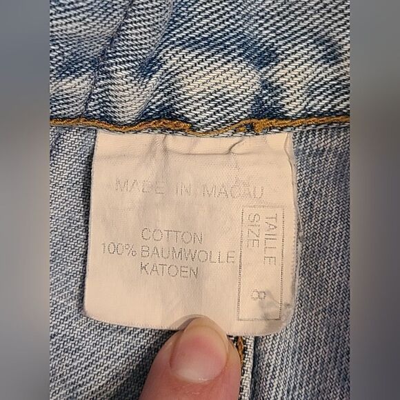 Façonnable Jeans Super High-Rise Straight Light Wash Blue Denim, Soft,  Y2K | 8 - Picture 9 of 12